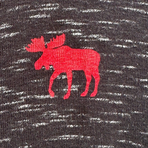 564. Lazy One Moose Caboose Kids Boys Onesie long sleeve cotton pajamas - Picture 6 of 11